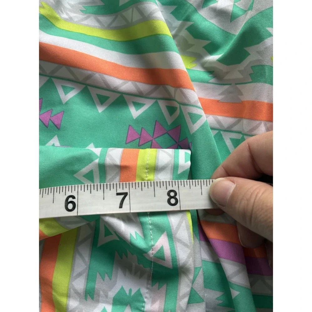 Chubbies En Fuegos Swim Trunks Mens 2X Southwestern Aztec Stretch Lined Preppy